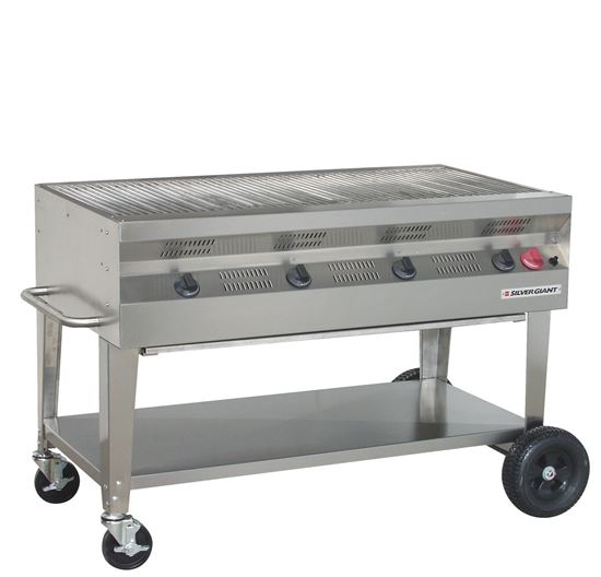 silver giant 48" grill