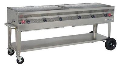 Picture of Silver Giant Commercial Stainless Steel Grill, SGC-72  OUT OF STOCK