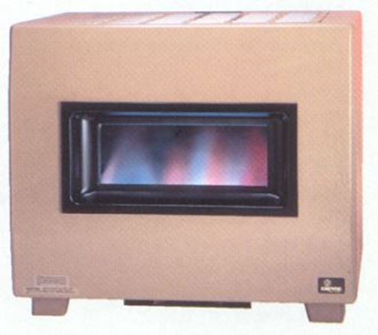 RH65B visual flame console vented room heater