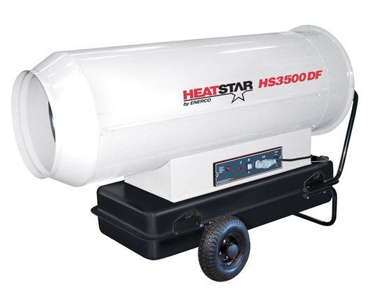 heatstar oil fired forced air heater, 360,000 btu