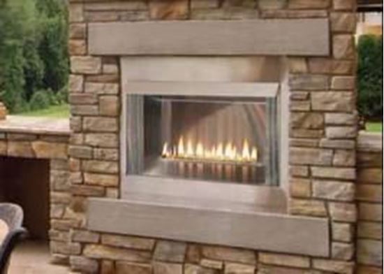 carol rose 36" loft premium outdoor fireplace