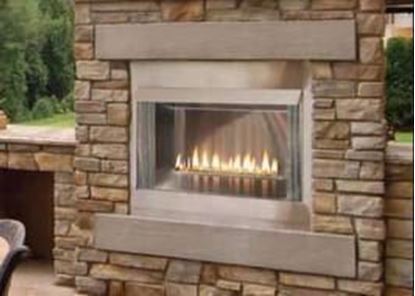 carol rose 42" loft premium outdoor fireplace