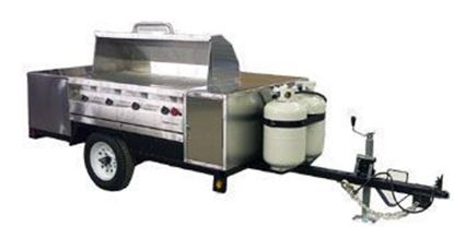 Picture of Silver Giant Stainless Steel Trailer Grill, SGC-48TR  OUT OF STOCK