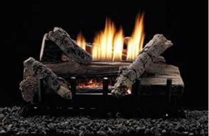 Picture of Empire Whiskey River Gas Log Set, Vent Free Contour Burner