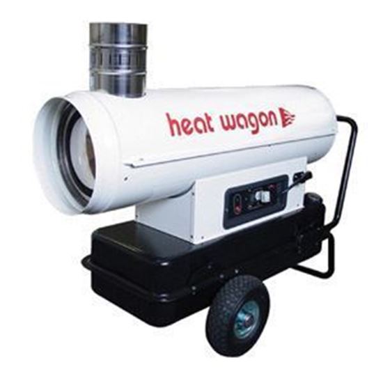 HVF110 indirect fired forced air heater