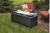 Montego linear fire pit table